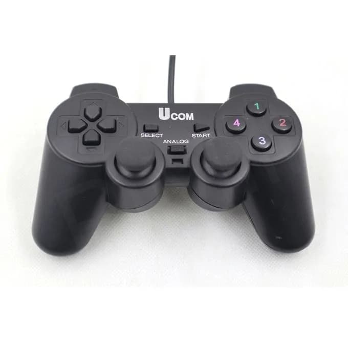Ucom Single Pc Analog Vibration Game Pad Controller with Light 3