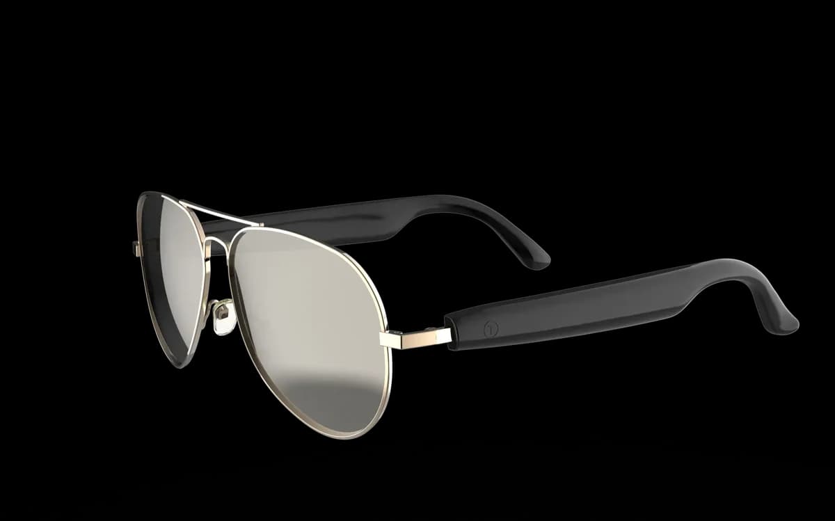 Green Lion Helsinki Smart Glasses - Black