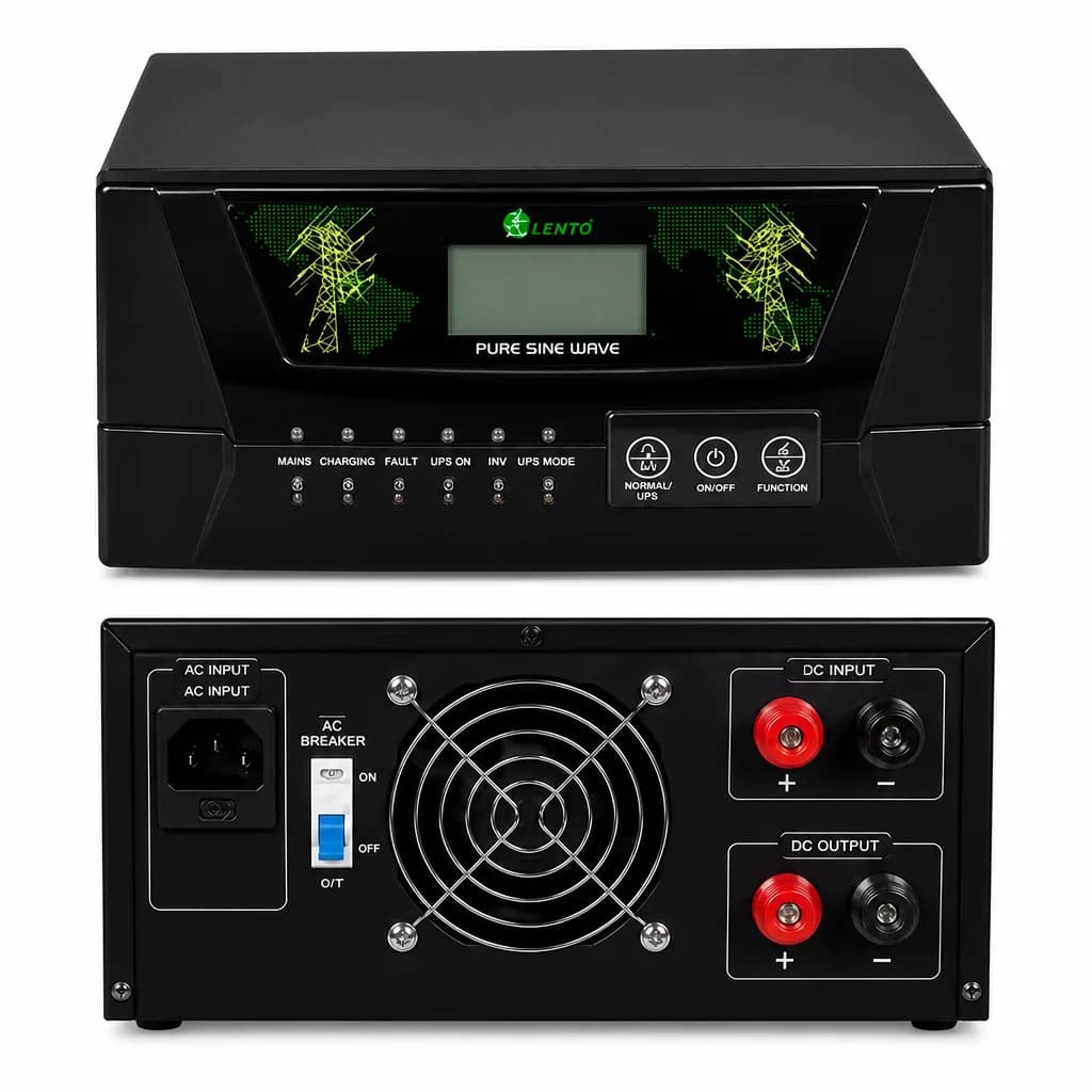 Lento 2.1KVA/24V Pure Sine Wave Static UPS Inverter