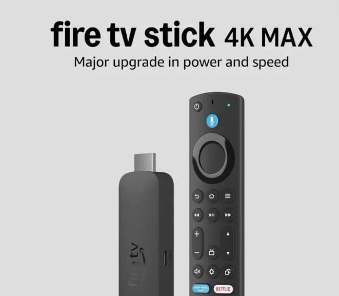 Amazon Fire Tv Stick 4k Max Streaming Device - Supports Wi-fi 6e