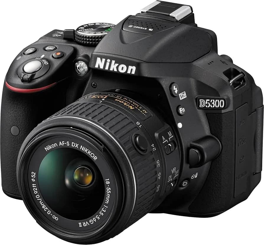 Nikon D5300 24.2 Mp Cmos Digital Slr Camera With 18-55mm