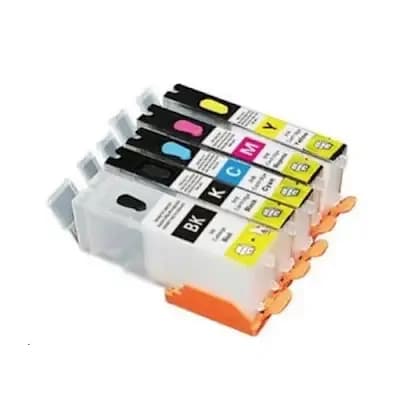 Canon 451 Refillable Ink Cartridges 5 Pcs 5