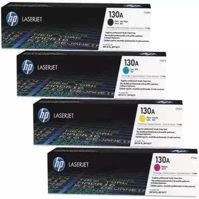 130A Toner Cartridges Set Black Cyan Yellow and Magenta for HP 2