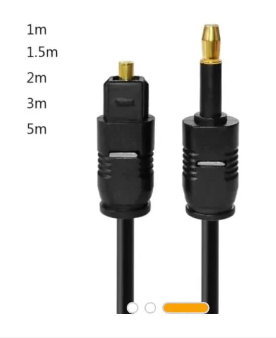 1.5m Spdif To 3.5mm Optic Male Digital Optical Fiber Audio 3