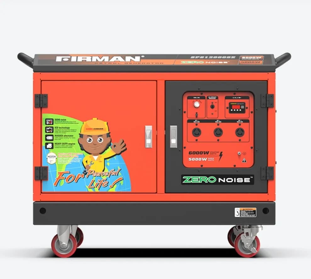 Firman SPS12000SE 5kW Silent Petrol Generator 4
