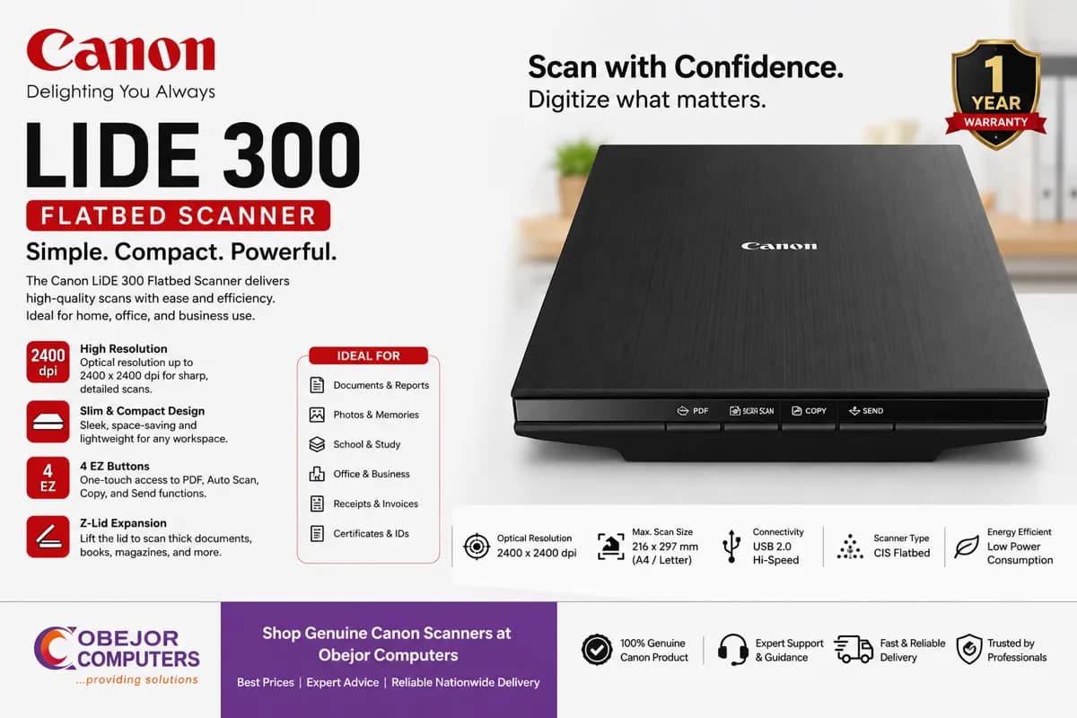 Canon CanoScan Lide 300 Scanner