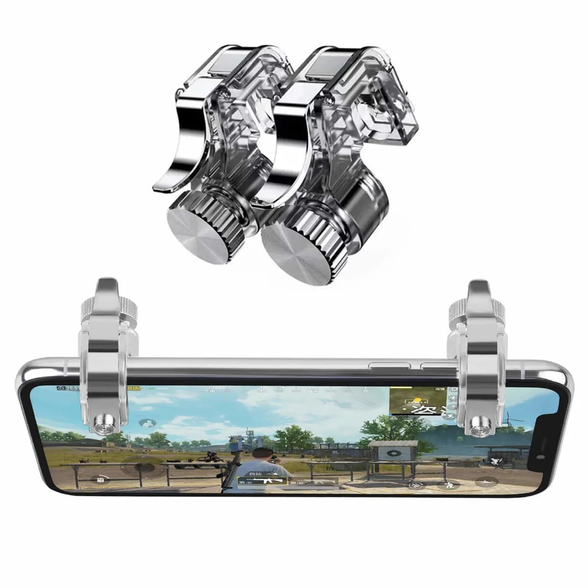 Gaming Trigger For Pubg Mobile Game Fire Button Aim Key L1r1 4