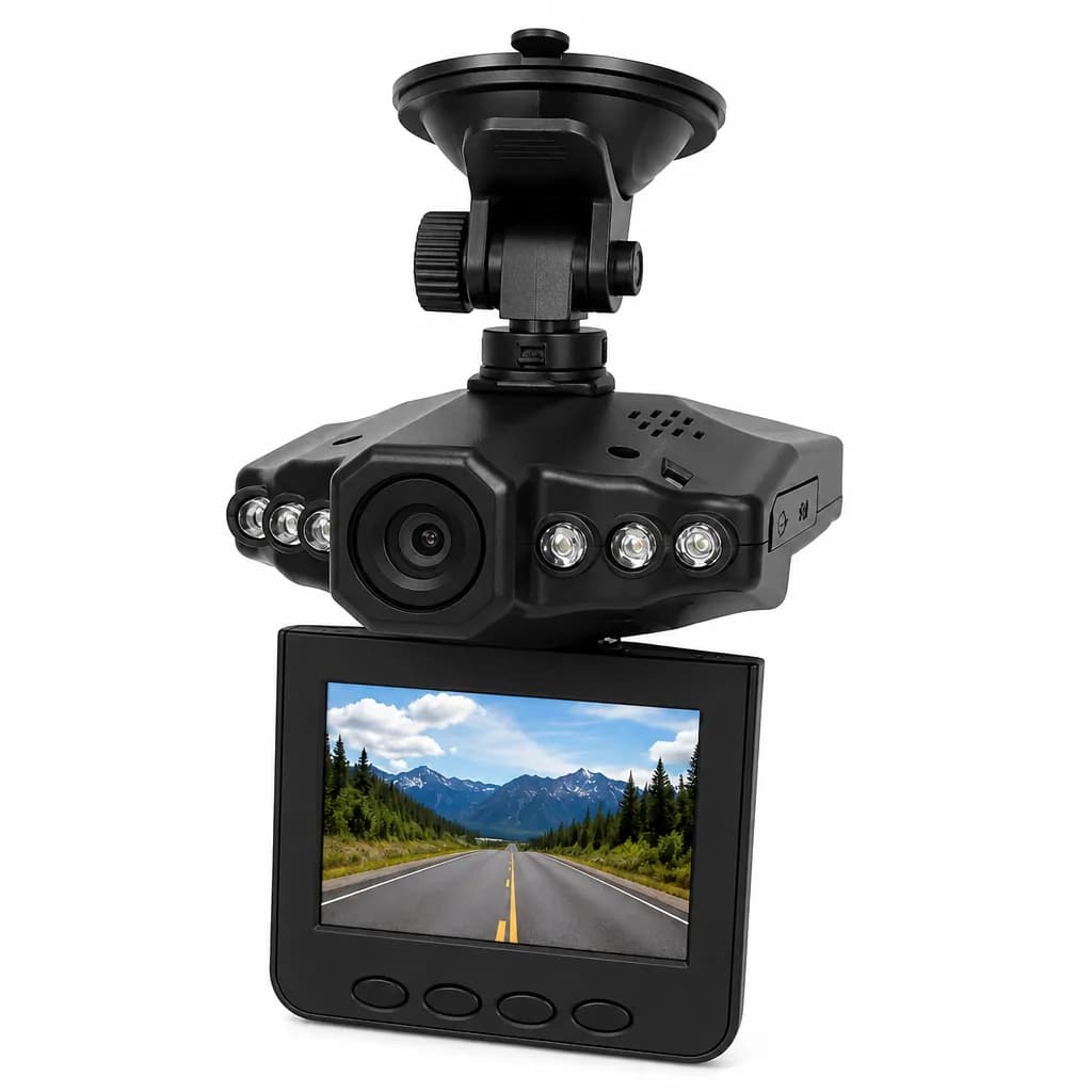 HD Car DVR With 2.5" Tft Lcd Screen