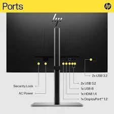 HP E24q QHD Monitor 60Hz HDMI, 1 Display 4