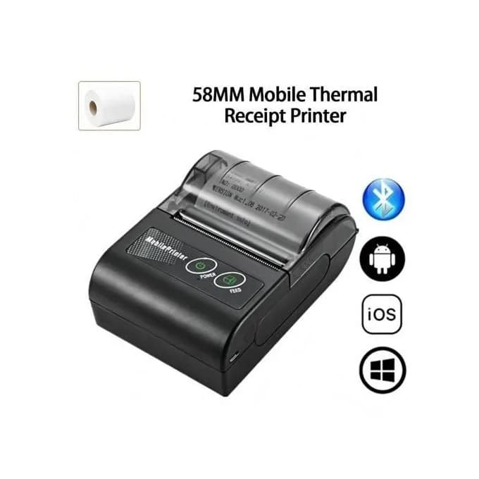Mini Bluetooth Printer Thermal Printer