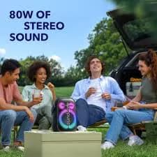 Anker Soundcore Rave Neo 2 Portable Speaker- 80W 4