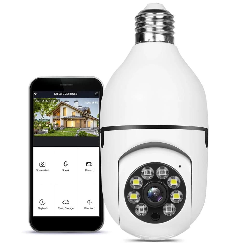 Wifi Panorama Camera Light Bulb 3