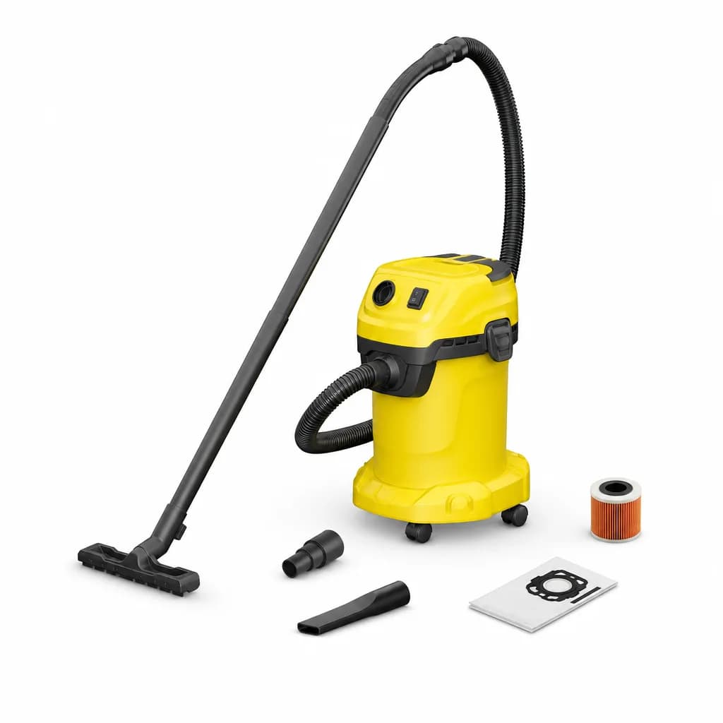 Karcher Wet And Dry Vaccum Cleaner- Wd3 - 1000W