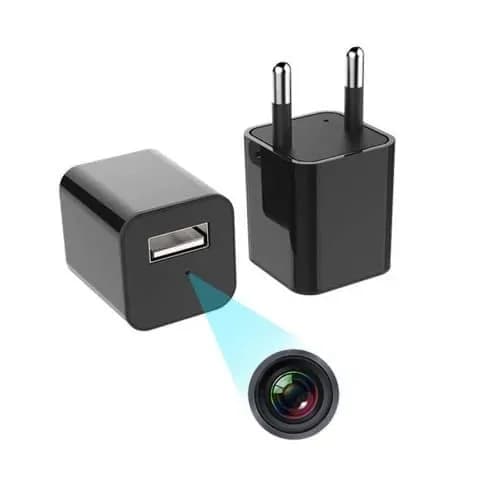 1080p Mini USB Wall Camera Charger 2