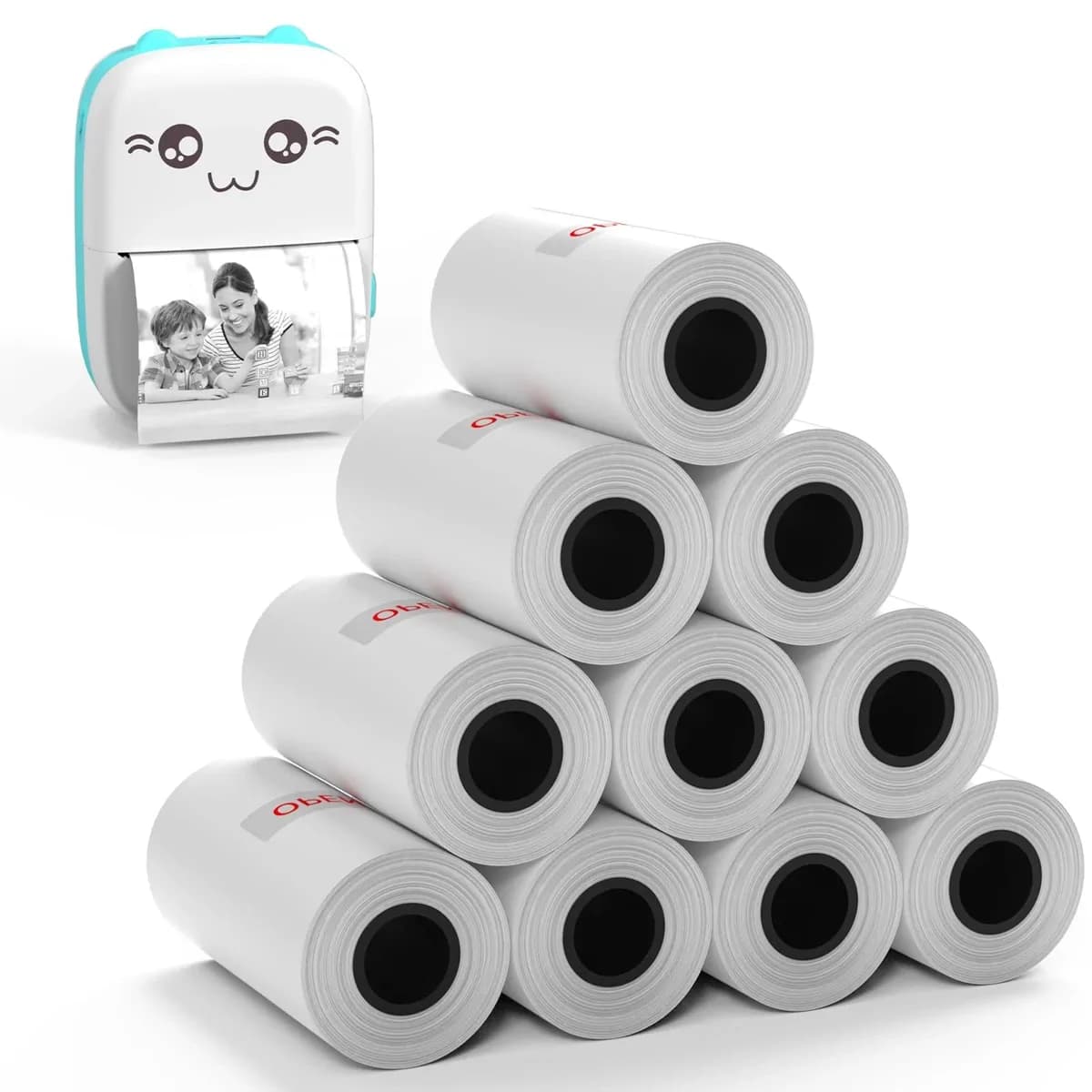 57x30mm Thermal Printing Paper For Printer 10 Rolls