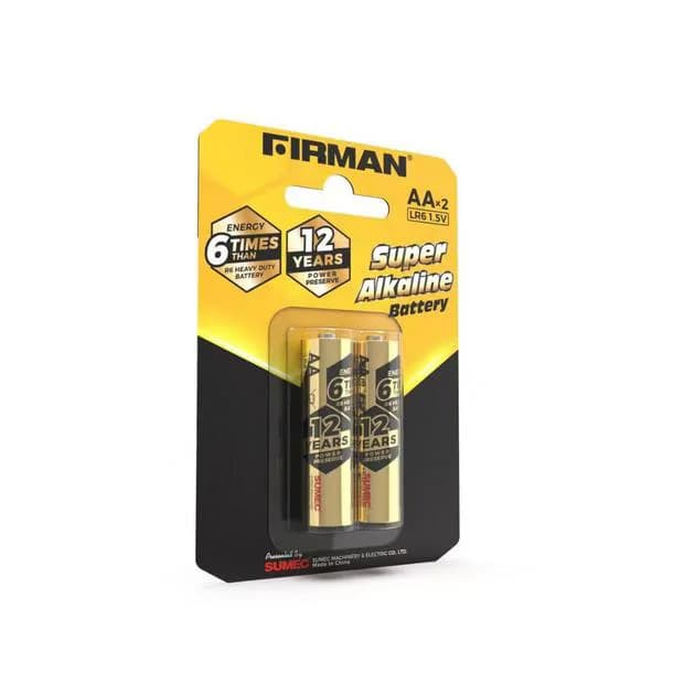 Firman Super AA 1.5V Alkaline Batteries