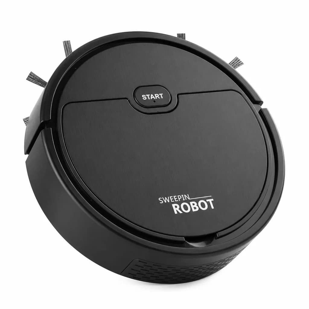 Smart Robot Vacuum Cleaner Black