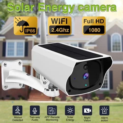 Solar Wireless CCTV Camera Solar WiFi HD 1080P Outdoor IP Camera 2
