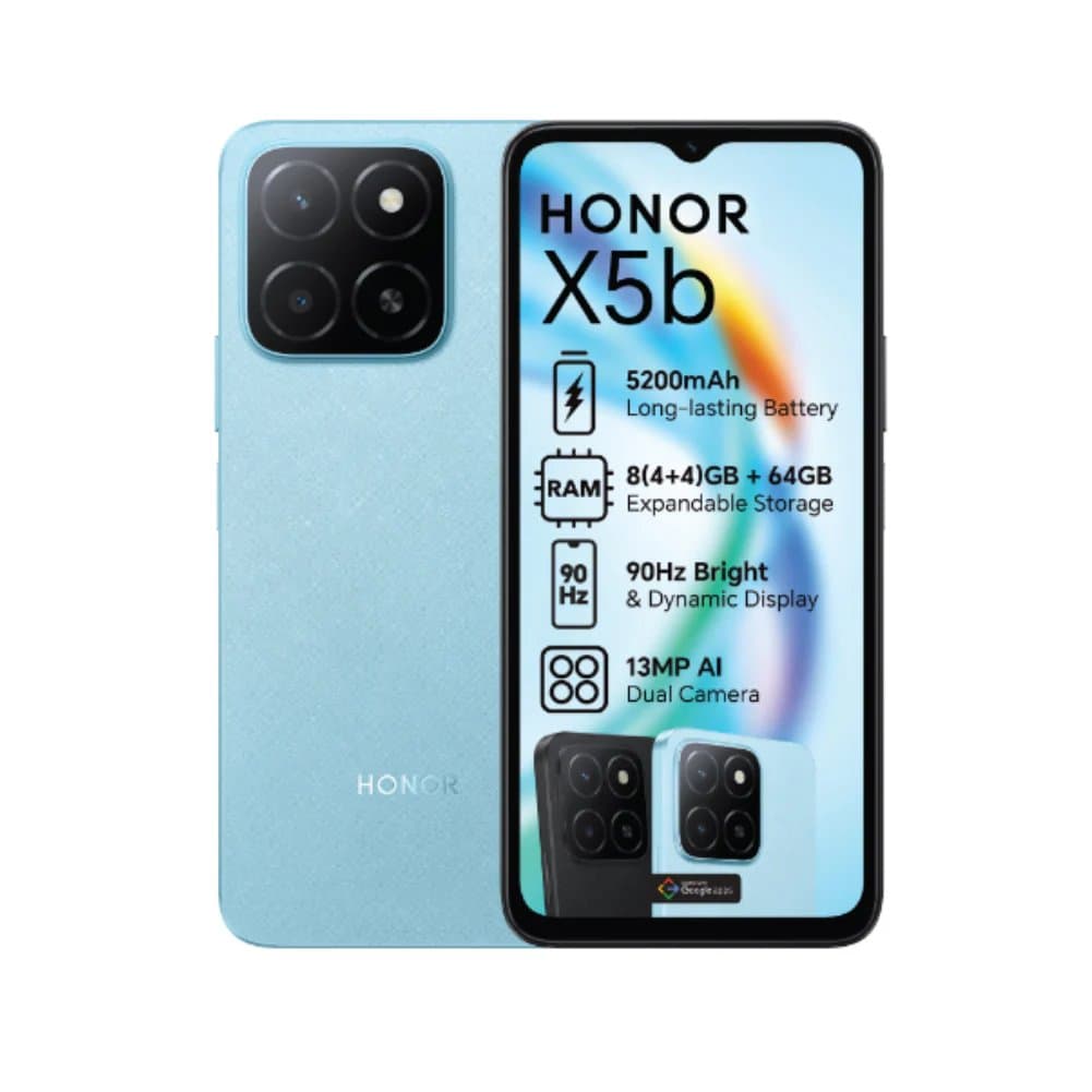 Honor X5b 6.56inch 4gb Ram 64gb Rom 5200mAh Andriod 14 3