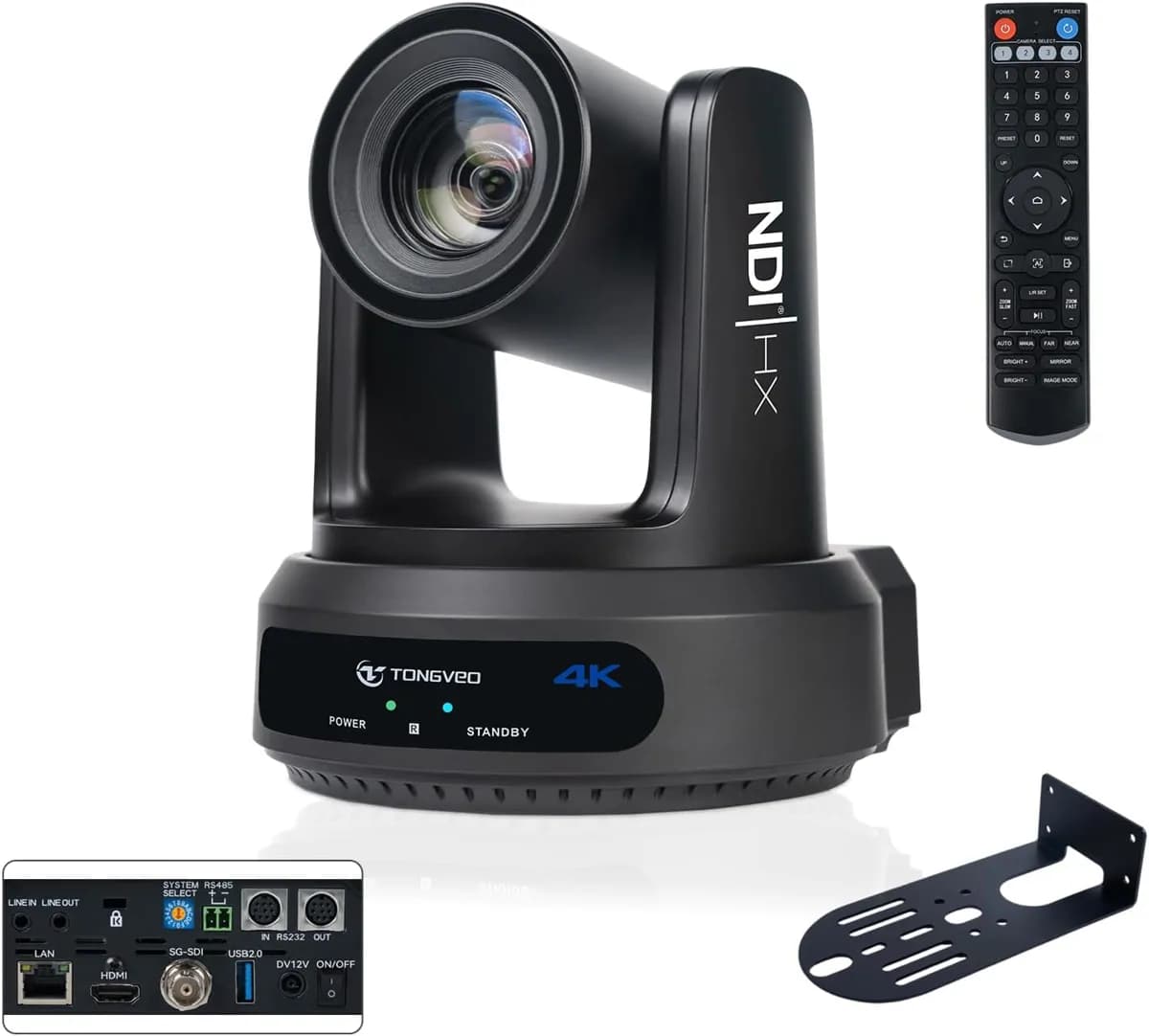 4k60 PTZ Conferencing Camera With NDI