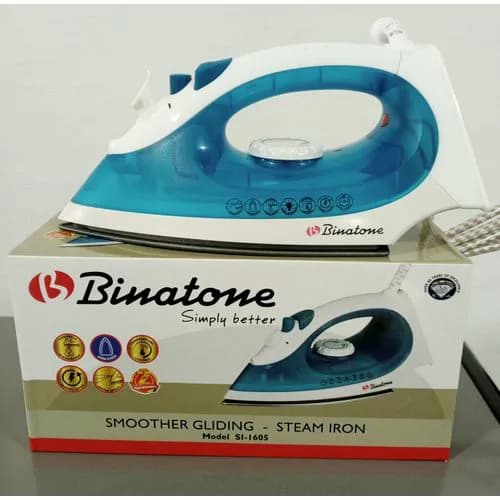 Binatone Smoother Gliding Steam Iron Si-1605 - Blue 2