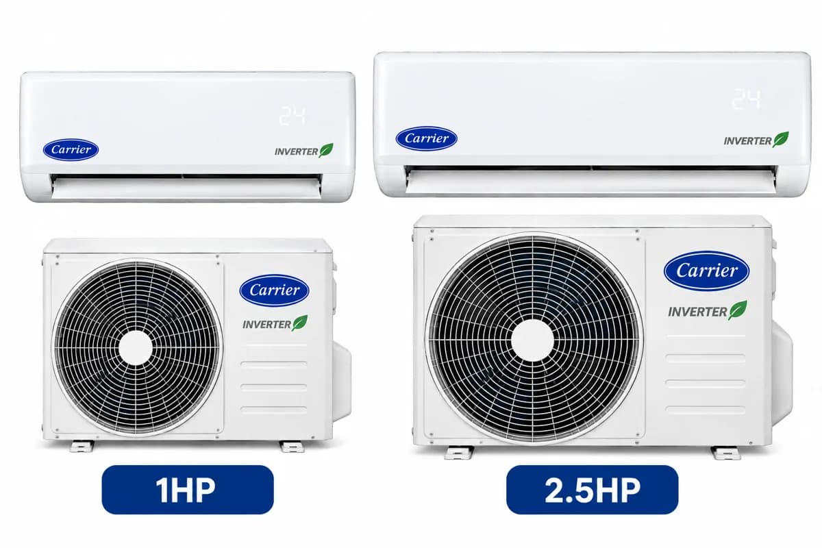Carrier 1HP & 2.5HP Split Unit Air Conditioner 2