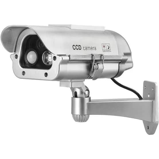 Solar Powered Dummy Camera with Flashing Led 2