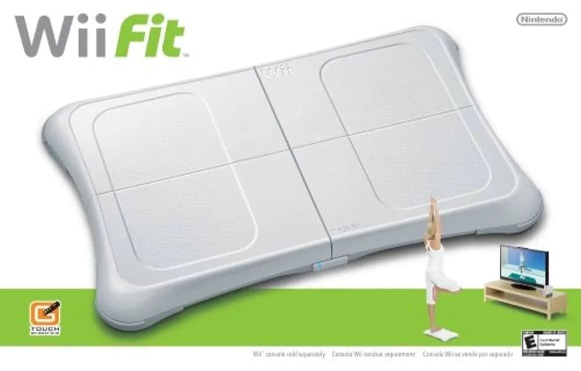 Official Nintendo Wii Balance Board Wii Fit And Fit Plus CD