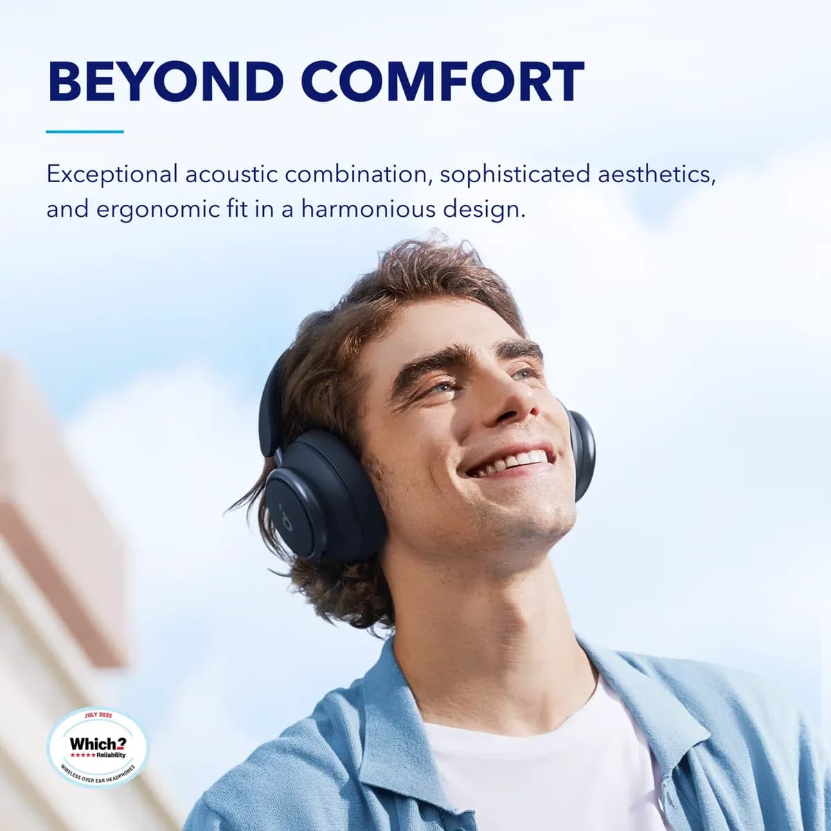 Soundcore Space Q45 Adaptive ANC Headphones Blue 6