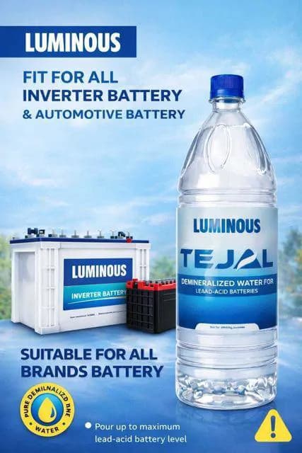 Luminous 25 Litres Distilled Water for Inverter Battery 4