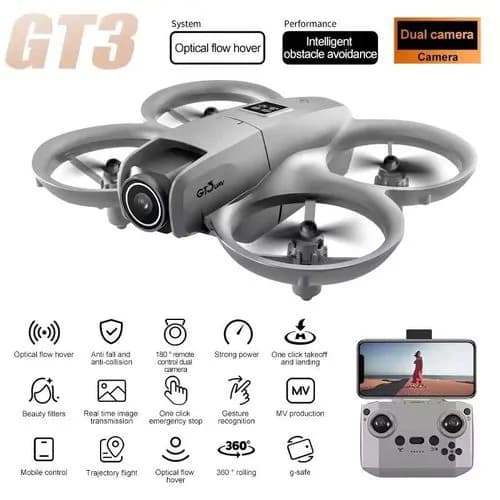 GT3 Mini Drone 8K Professional HD  180° Camera FPV Quadcopter 6