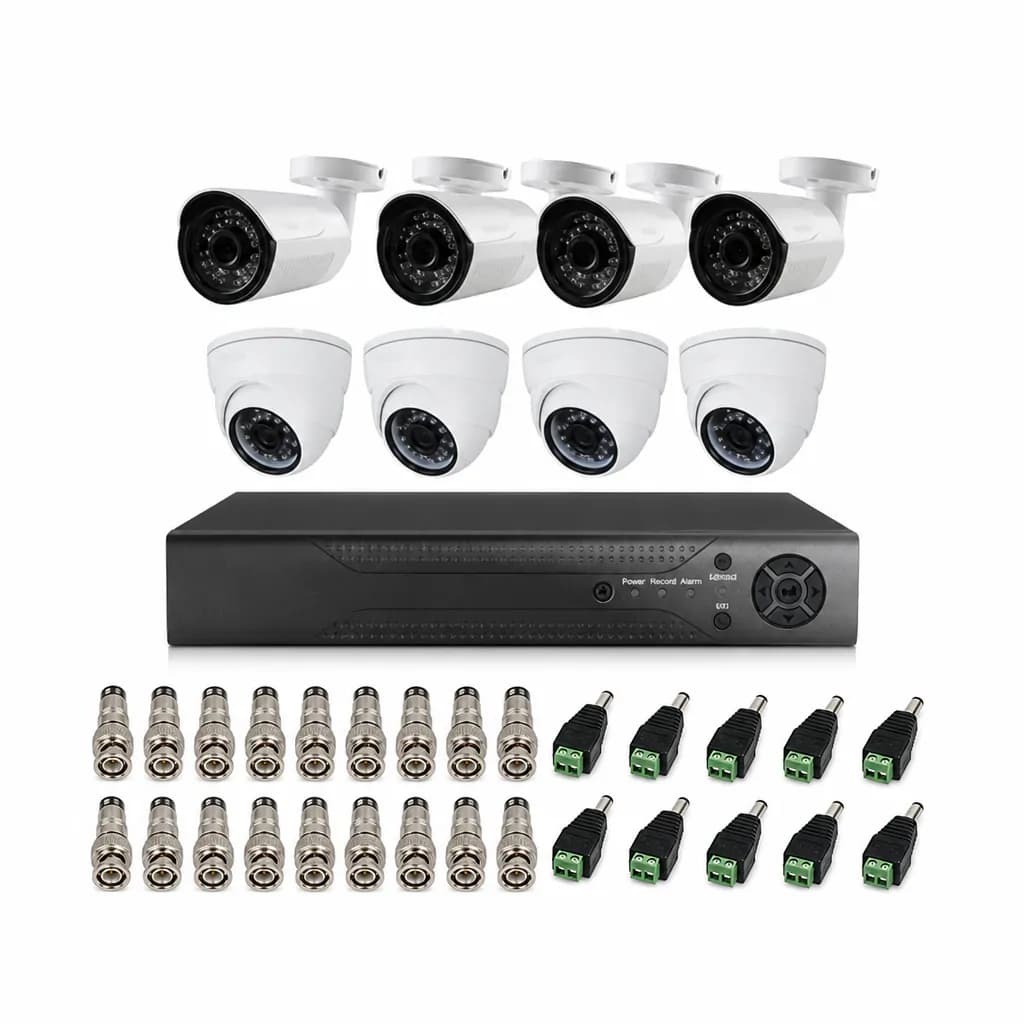 HikVision 8 Colorvu 2mp Cctv Dvr Surveillance Camera System