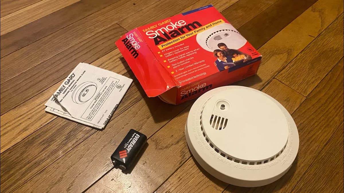 Fire Smoke Alarm Detector Sensor