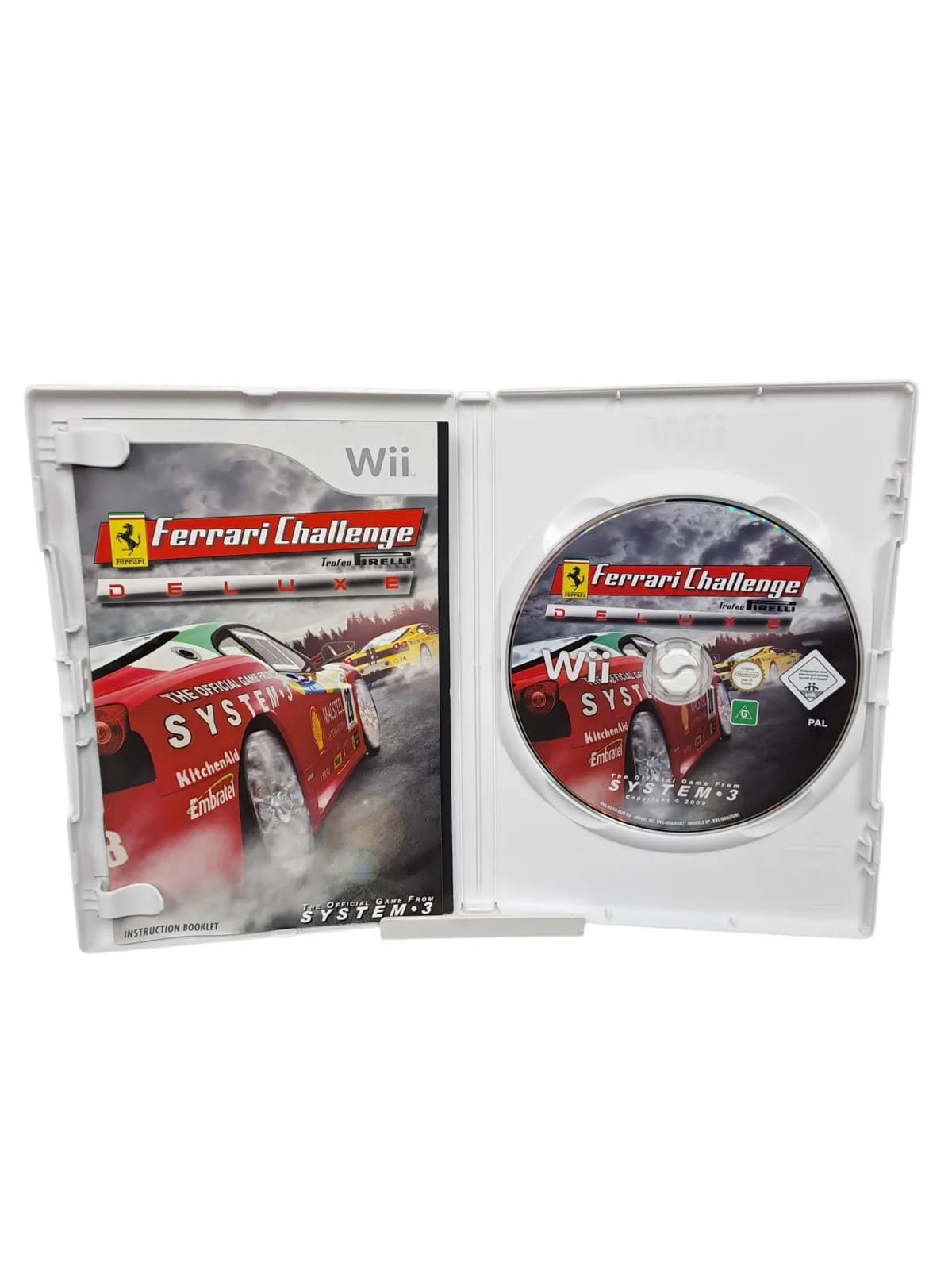 Nintendo Wii Ferrari Challenge: Trofeo Pirelli – Deluxe 4