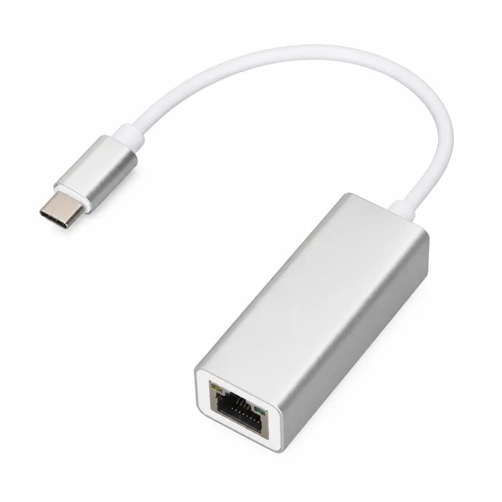 USB Type-C Ethernet LAN Network Adapter (10/100/1000Mbps)