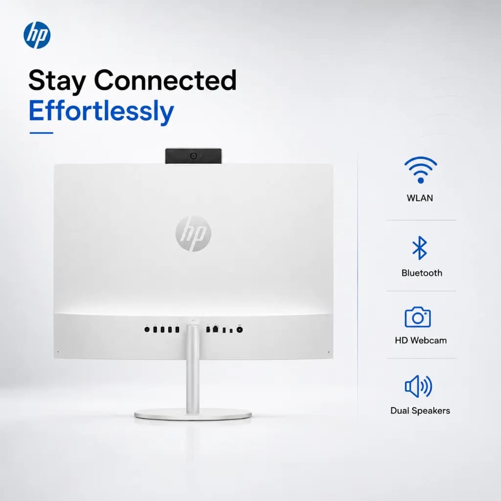 HP 24-cr1044nh All-in-One PC 24" FHD Touch Intel Ultra 5 7