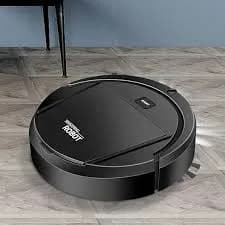 Smart Robot Vacuum Cleaner Black 3