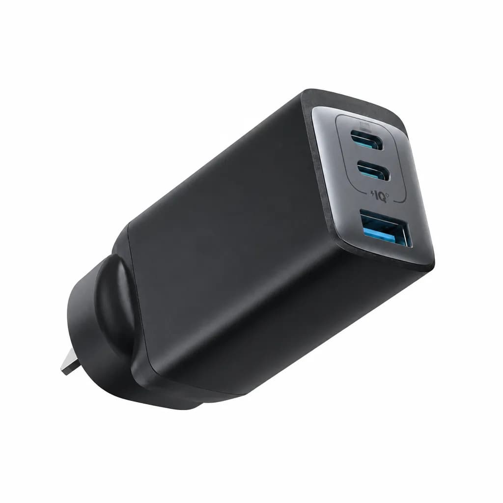 Anker 3port USB Charger 65W Black