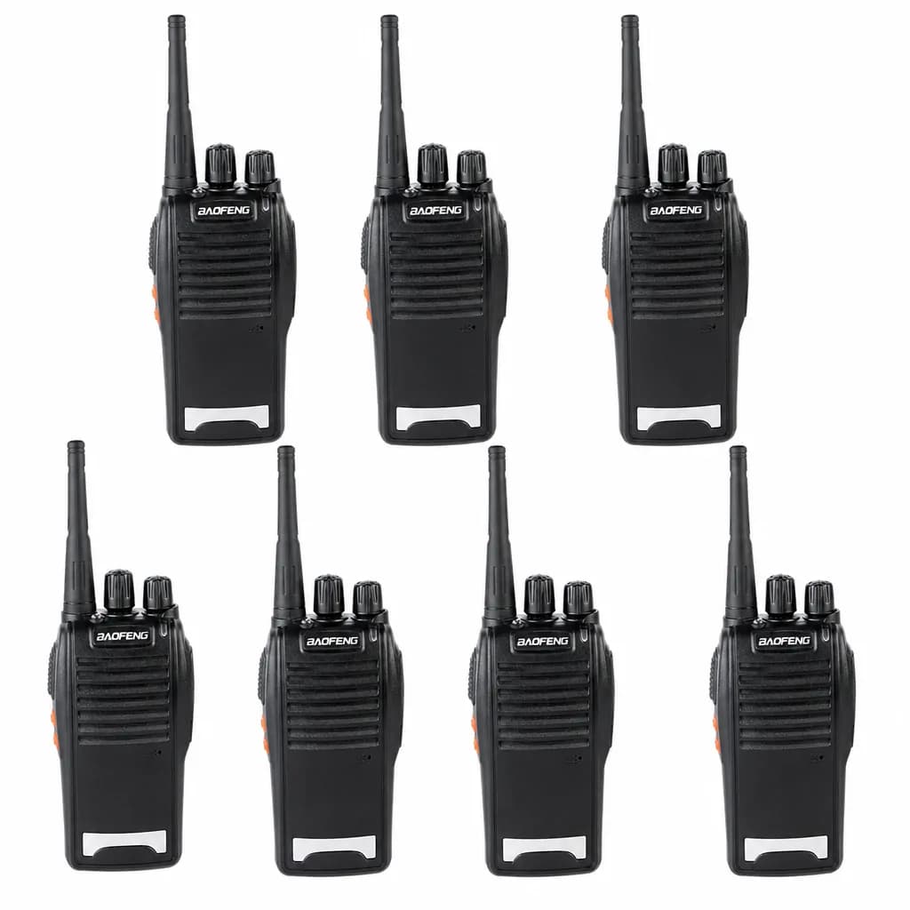 Baofeng BF-777S Walkie Talkie Two-Way Radio 400-470MHz 16CH – 7 Pieces