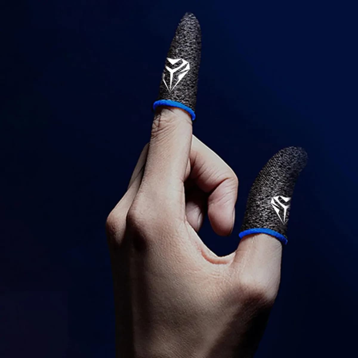 Mobile Game Controller Finger Sleeve - Blue