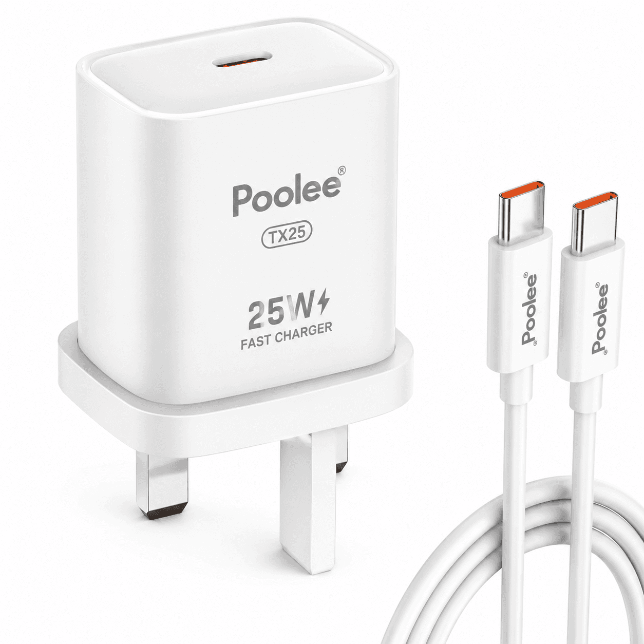Poolee TX25 25W Wall Charger