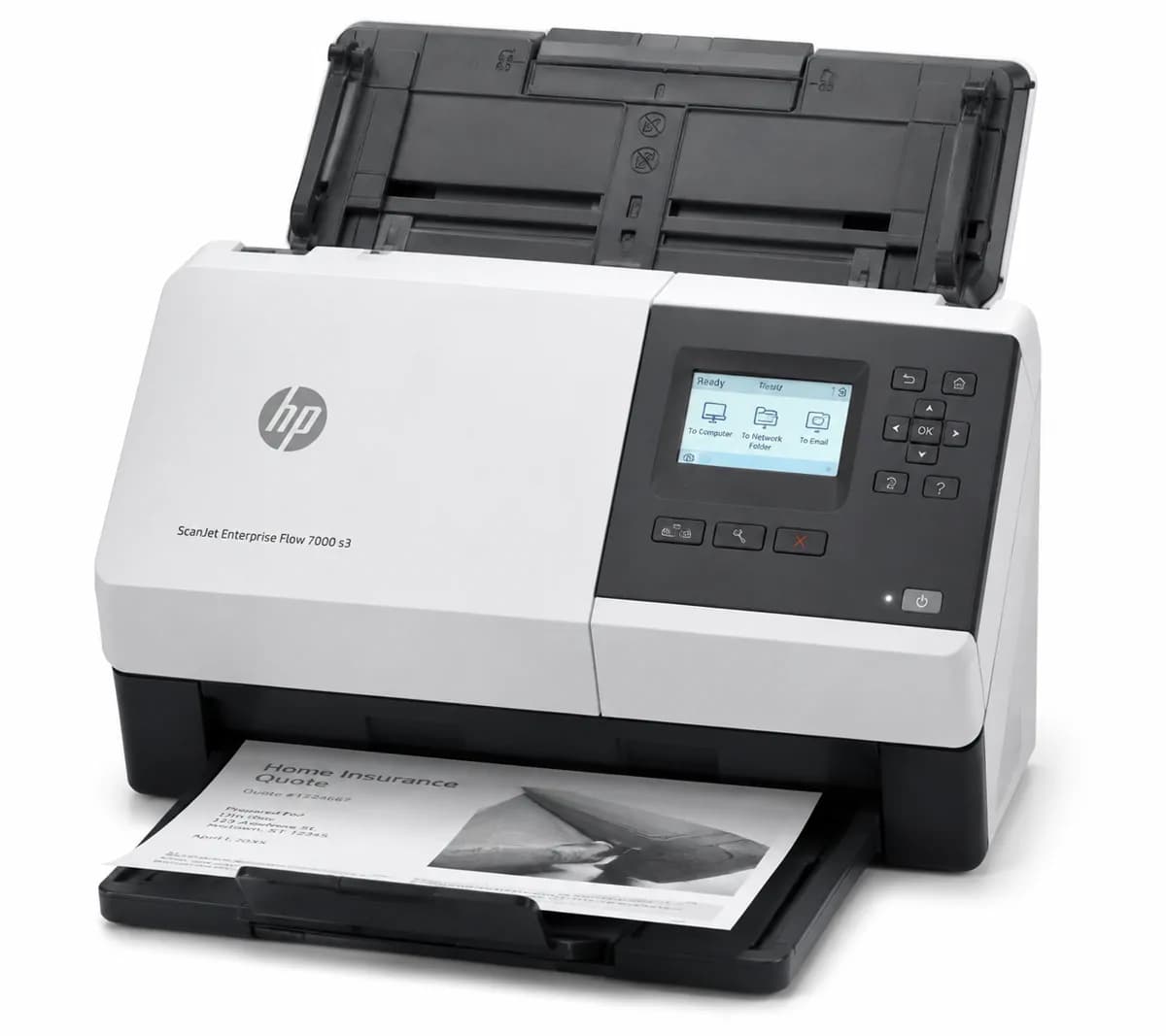 Hp ScanJet Enterprise Flow 7000 S3 Sheet Feed Scanner L2757A