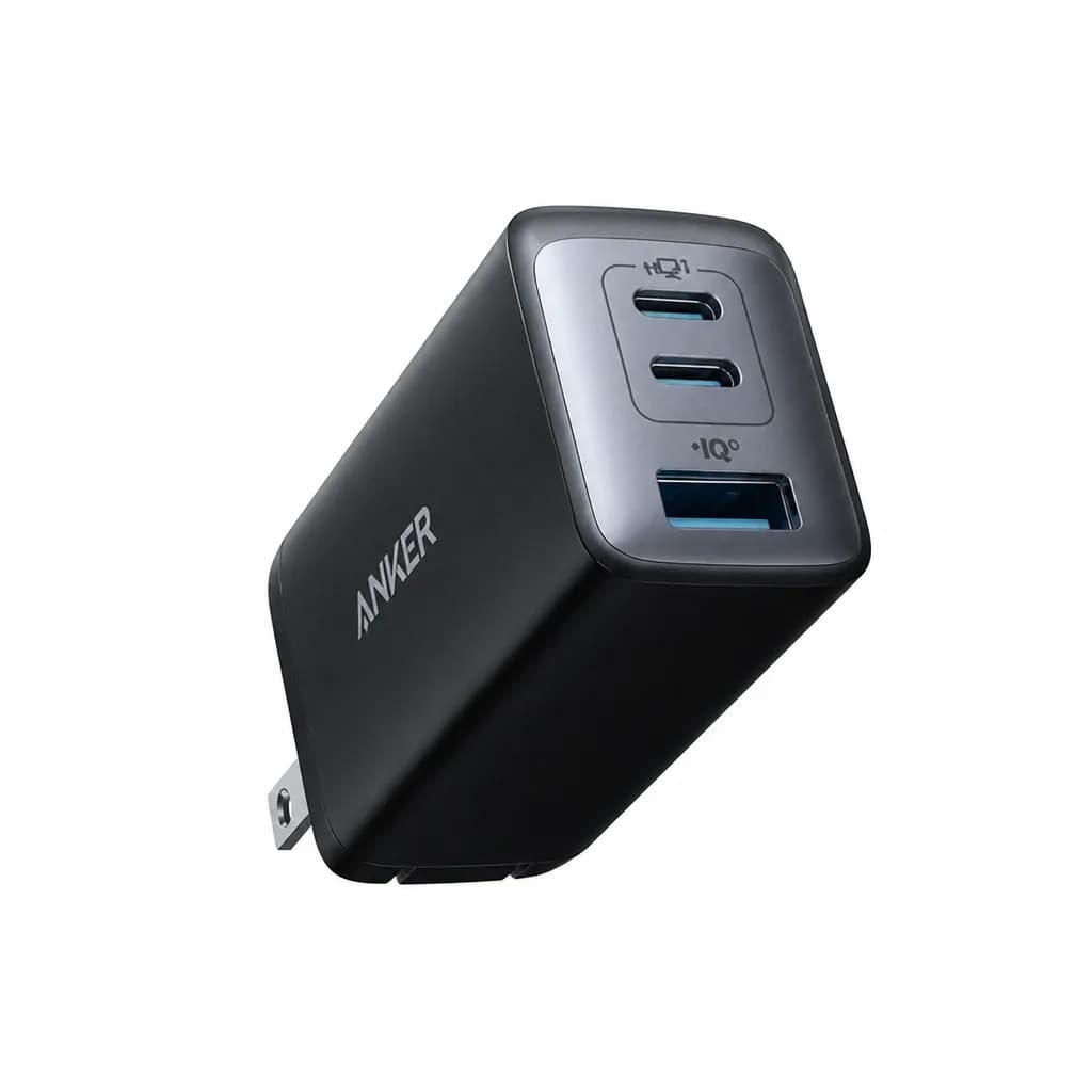 Anker Nano 65W GaN USB-C Fast Wall Charger - Black