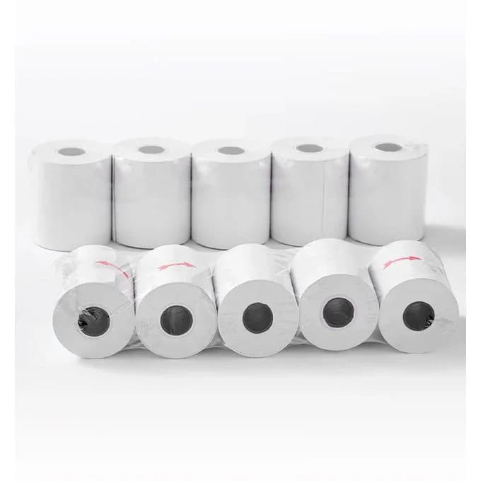 Thermal Printer Paper Folded And Roll Compatible