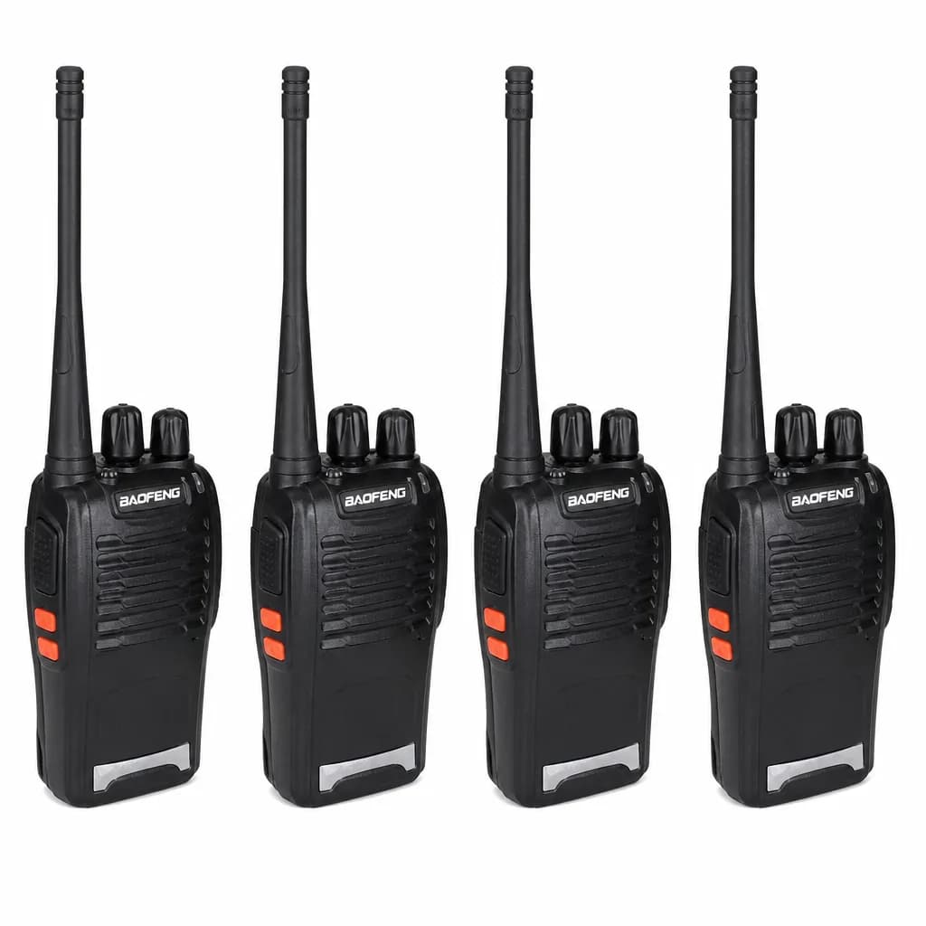 Baofeng BF-777S Walkie Talkie Two-Way Radio 400-470MHz 16CH – 4 Pieces