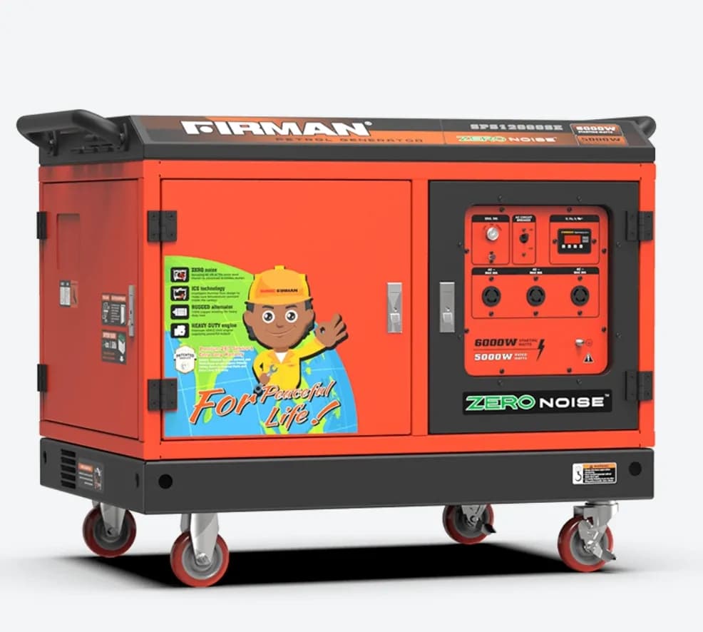 Firman SPS12000SE 5kW Silent Petrol Generator