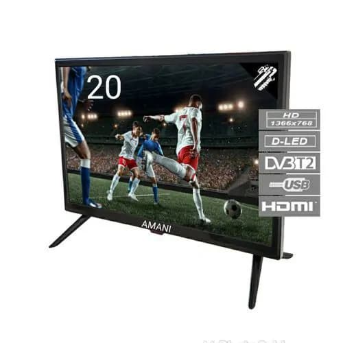 Amani 20”INCHE LED/LCD FULL HD PROMO PRICE WITH 1 YEAR WARRANTY