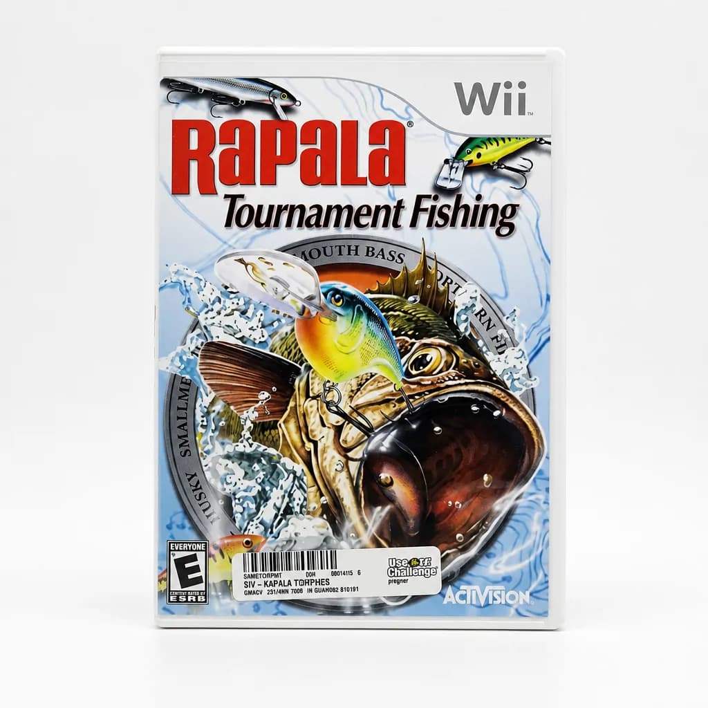 Nintendo Wii Rapala Tournament Fishing – Nintendo Wii