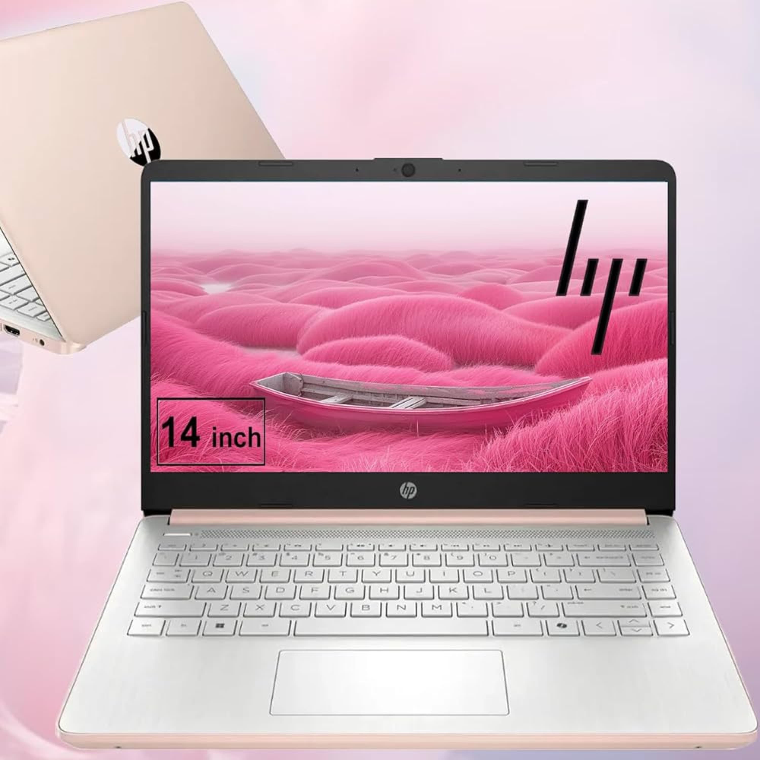 HP 14-dq6104dx Notebook PC 4GB DDR4 128GB 14 inch HD Windows 11 Home