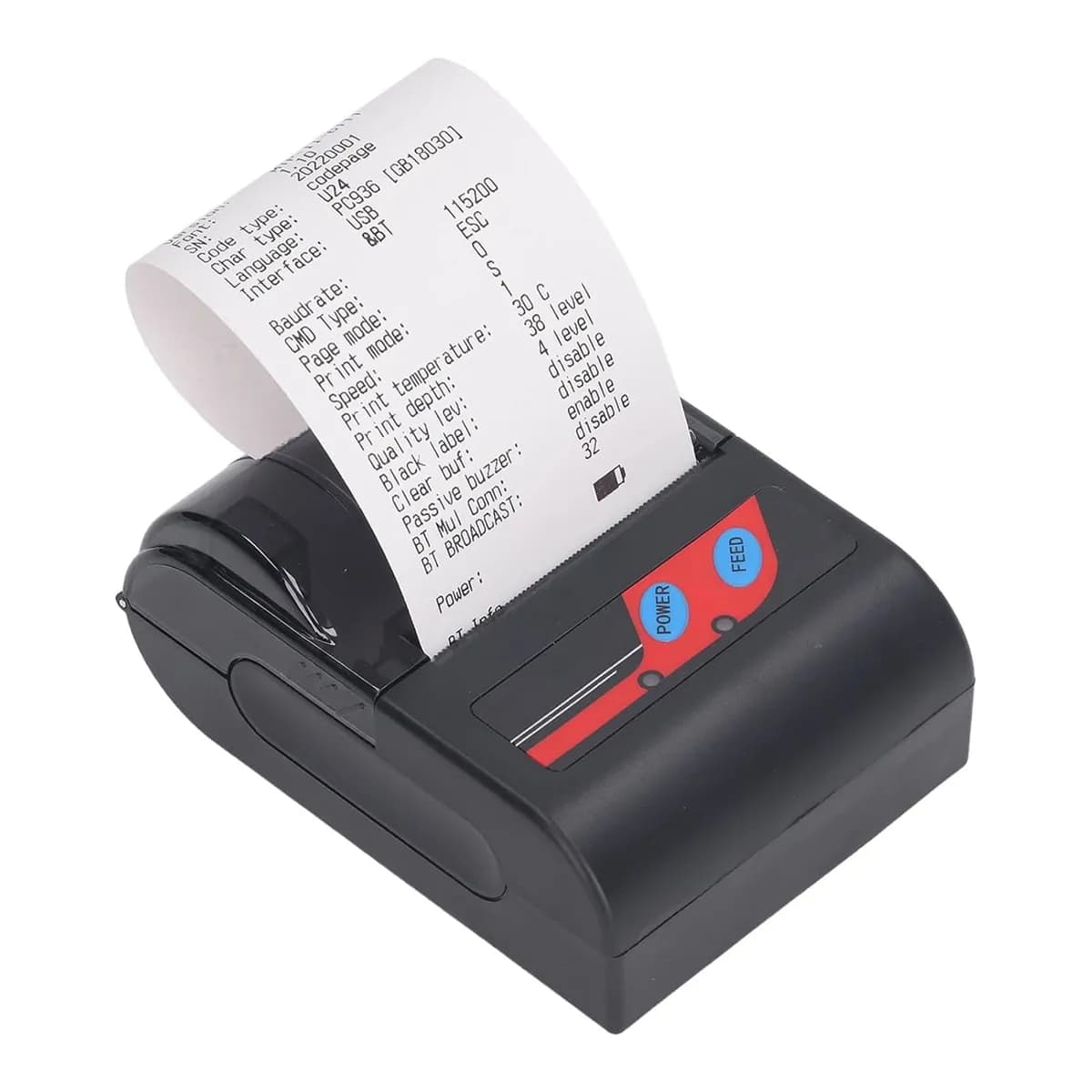 Mini Portable Bluetooth Printer - Thermal Printer